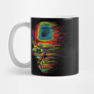 Psychedelic Skull Mug